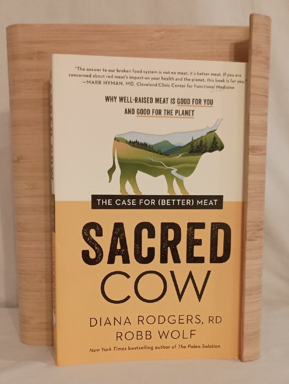 Sacred Cow The Case For Better Meat Book Paperback Reading NWT
